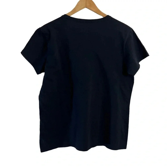 Realtree Womens Short Sleeve T Shirt XL Pink Logo Black 100% Cotton Crewneck Top - Picture 2 of 4